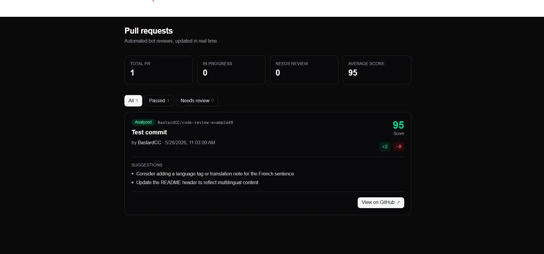 CodeReviewBot